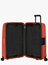 Harde Harde Reiskoffer Essens Samsonite Roze essens 146912-vue-porte